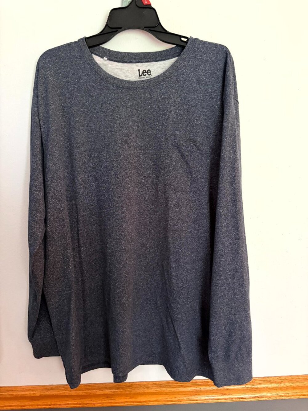 Lee Premium Select Men's Long sleeve t-shirt XXL Blue